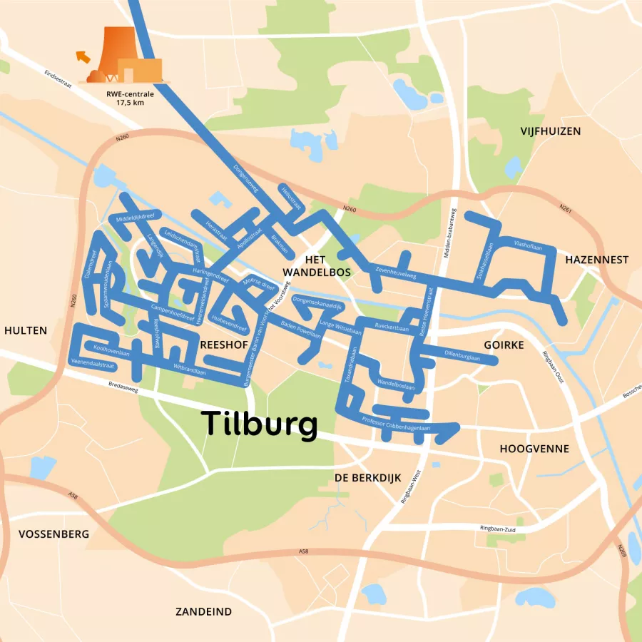 Warmtenet Ennatuurlijk Tilburg